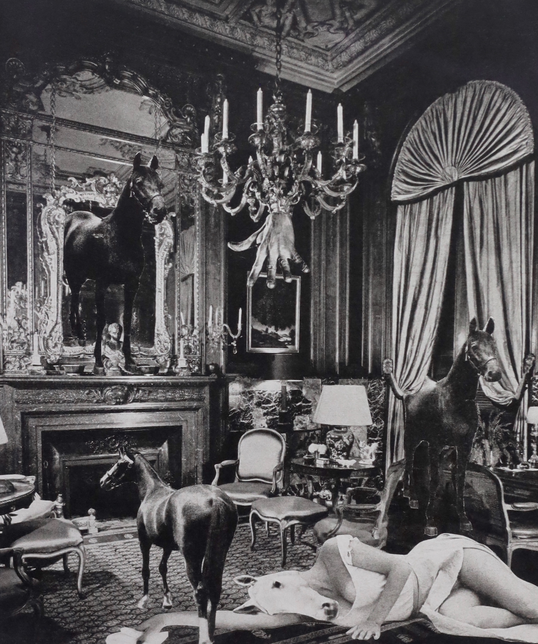 Toshiko Okanoue (Japanese, b.1928), 'Fantasy 1953', Platinum Palladium print, 32 x 28cm